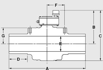 ANSI Poly-Chem Valve Dimension Image